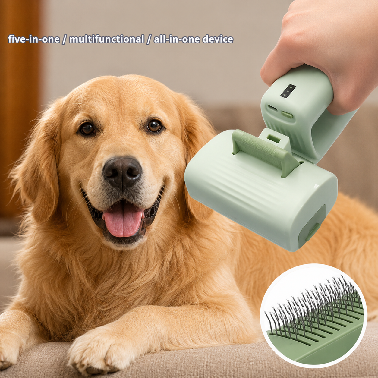 Easy Pet Grooming Vacuum for Less Shedding and Mess